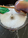 Sunflower Cage Necklace