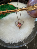 Ballerina Love Cage Necklace