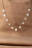 Coin Pearl Shaky Necklace
