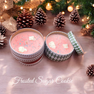 Frosted Sugar Cookie Candles and Melts