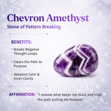 Cycle Breaker - Chevron Amethyst Point of Transformation