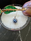 Twisted Edison Cage Necklace