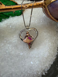 Ballerina Love Cage Necklace