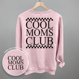 Cool Moms Club Checkered (Back Print)