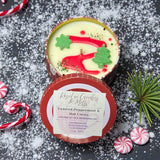 Twisted Peppermint Hot Cocoa Candles and Melts