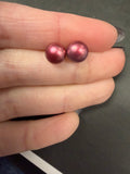Pearl Stud Earrings (pre-set)