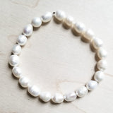 Genuine Freshwater Pearl Beaded Stretch Bracelet 800g