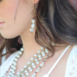 Genuine Freshwater Potato Pearl Earrings Wedding Collection 220i