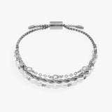 Crystal + Pearl Stranded™ Bracelet Set
