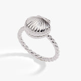 Salt + Sea 'Seashells Are Love Letters In The Sand' Locket Ring