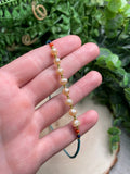 Turquoise and Freshwater Pearl Choker Necklace