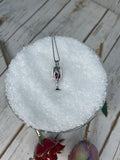 Wine Glass Cage Necklace