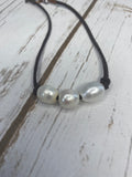 Freshwater Trio Necklace
