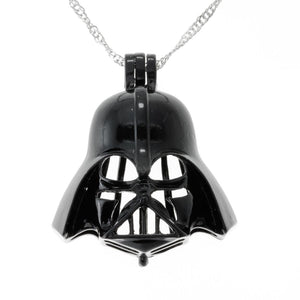 Black Plated Darth Vader Necklace