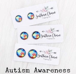 Autism Awareness Earrings