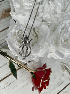 Queen of the Pearls Cage Necklace