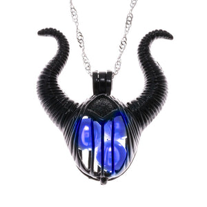 Black Plated Maleficent Necklace
