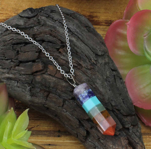 Perfect Balance Chakra Crystal Necklace – RoseLee Crystals and Pearls LLC
